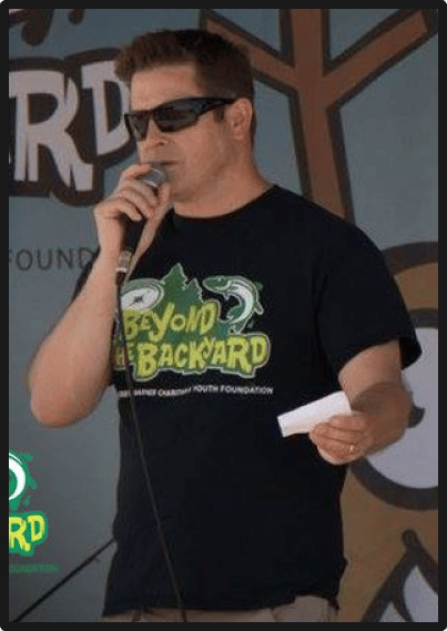 Bobby beyond the backyard charity speaking