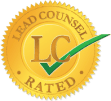 lead counsel rated badge