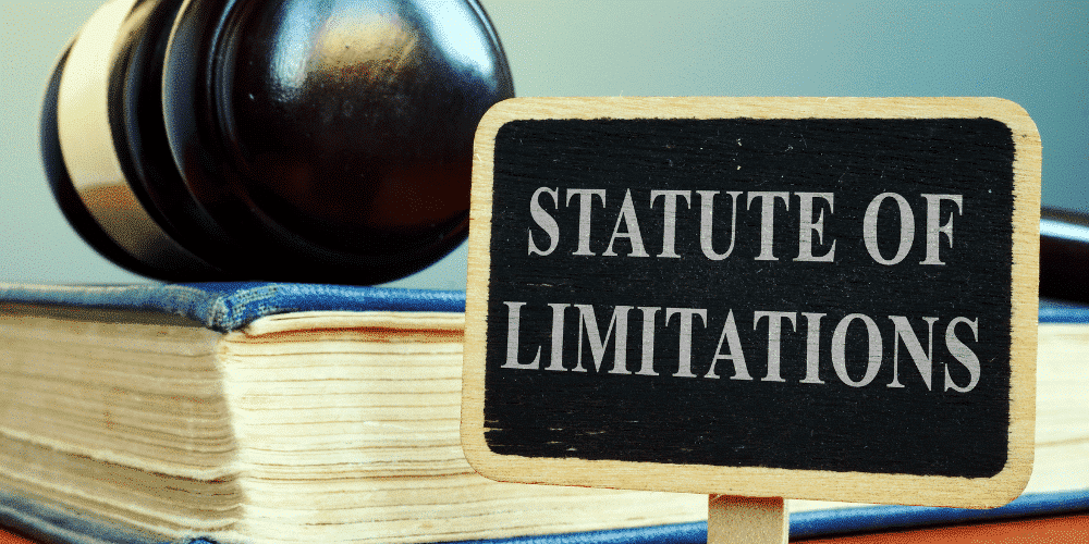 Statute of limitations banner