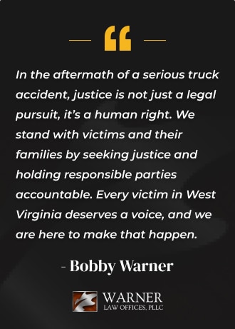Bobby Warner - truck accident attorney quote